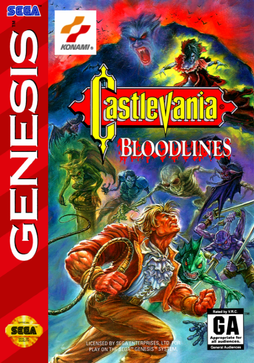 Castlevania: Bloodlines cover