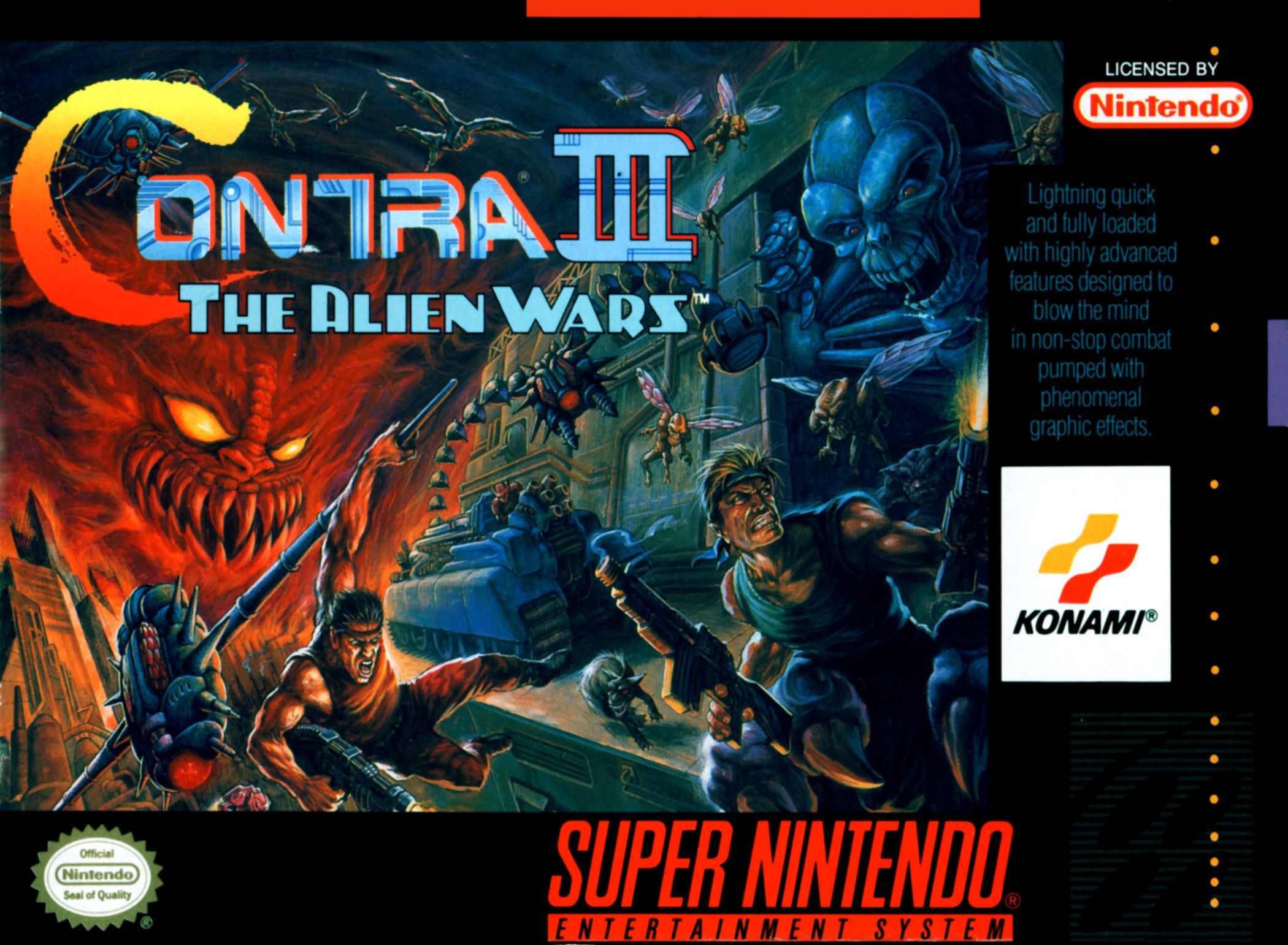 Contra III: The Alien Wars cover