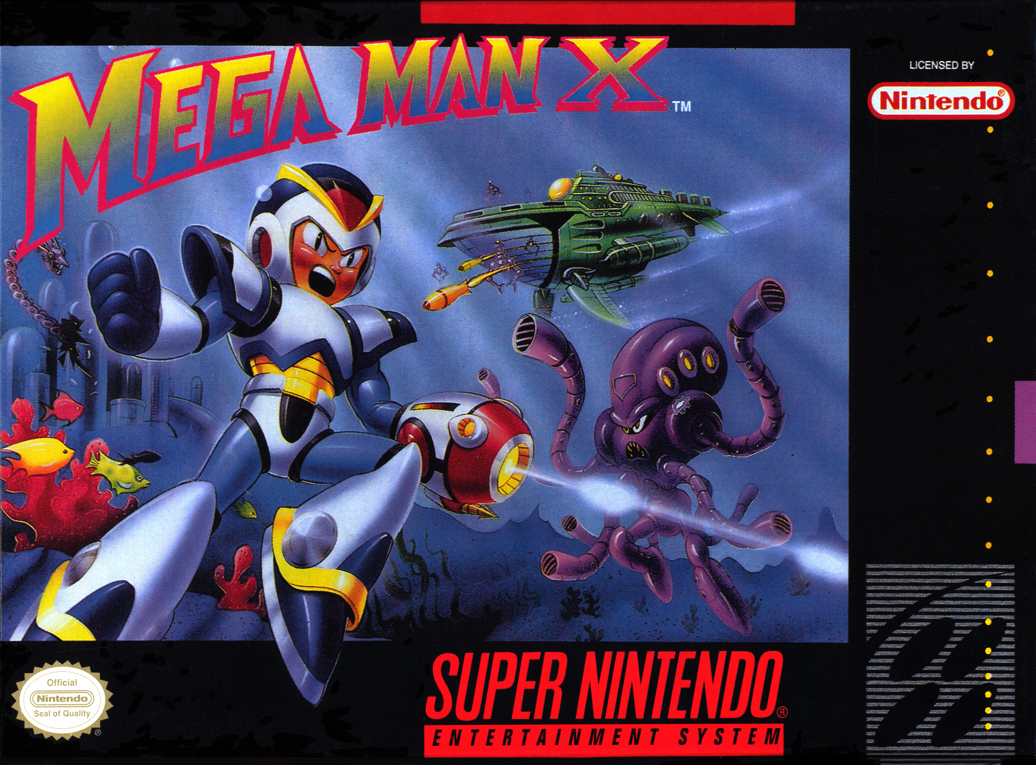 Mega Man X cover